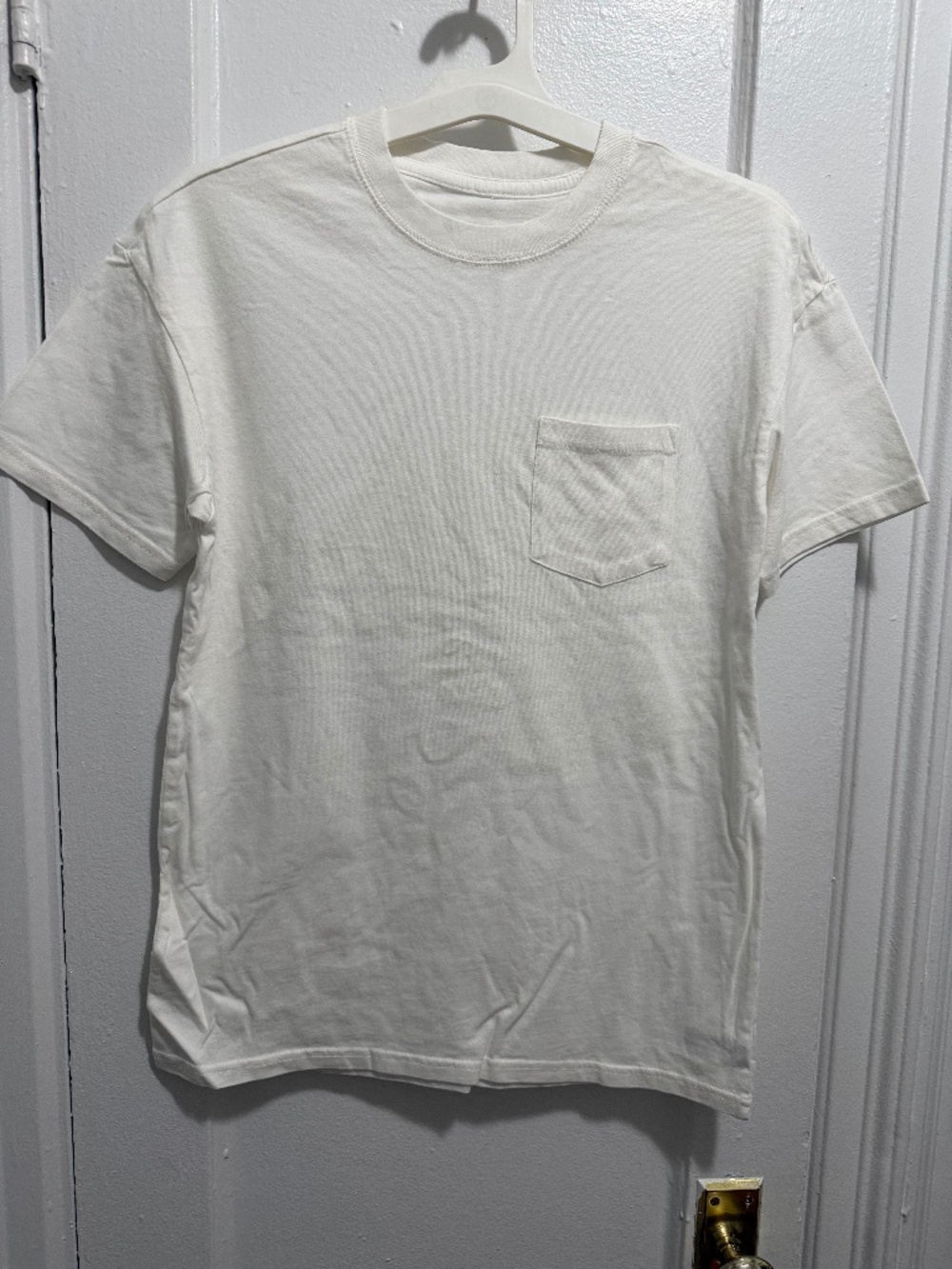 Goodfellow & Co White Short Sleeve Pocket T‑Shirt